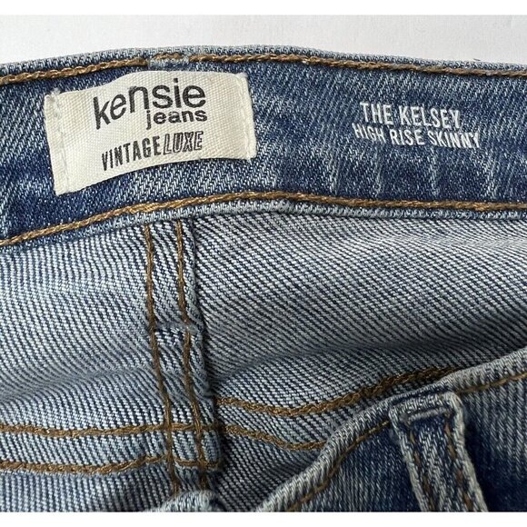KENSIE Jeans Womens Size 10/30 Vintage Luxe The KELSEY High Rise Stretch Skinny - Picture 11 of 16